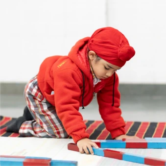 Montessori Kids Playing