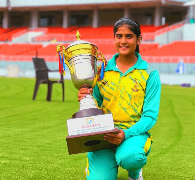 ​Captain – Punjab Under-15&nbsp;Girls Cricket Team