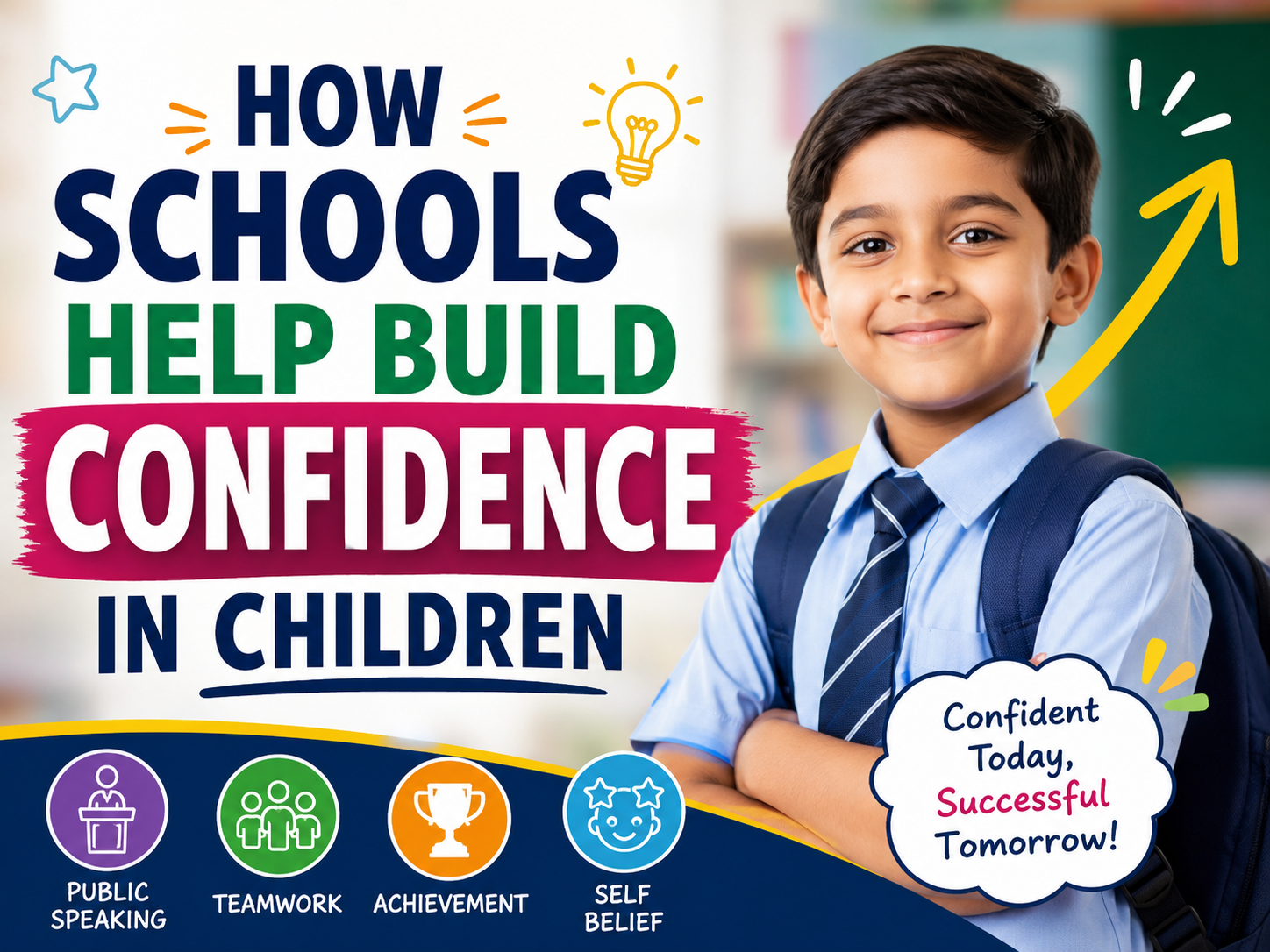 how schools help build confidence