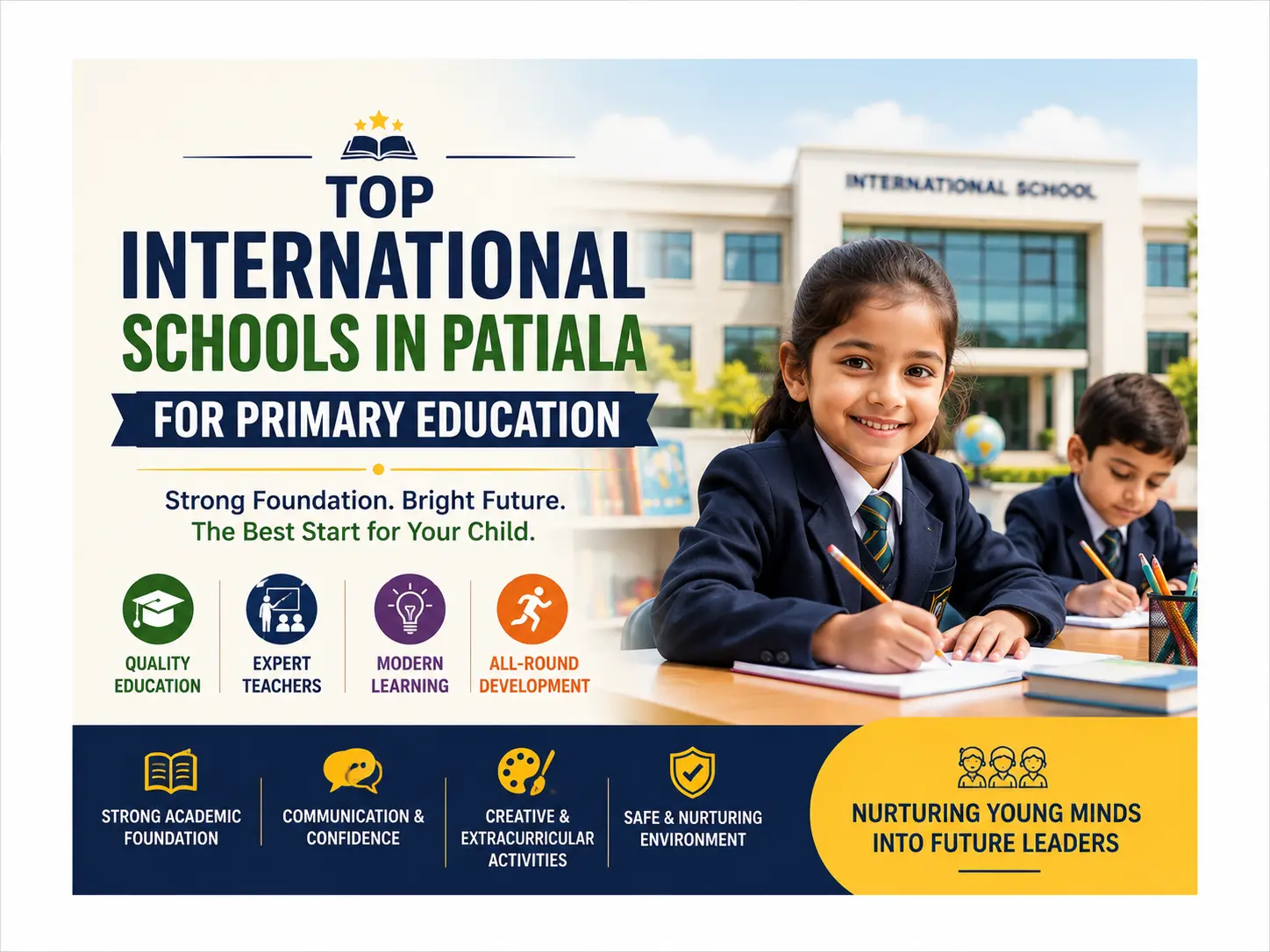Top international schools for primary education