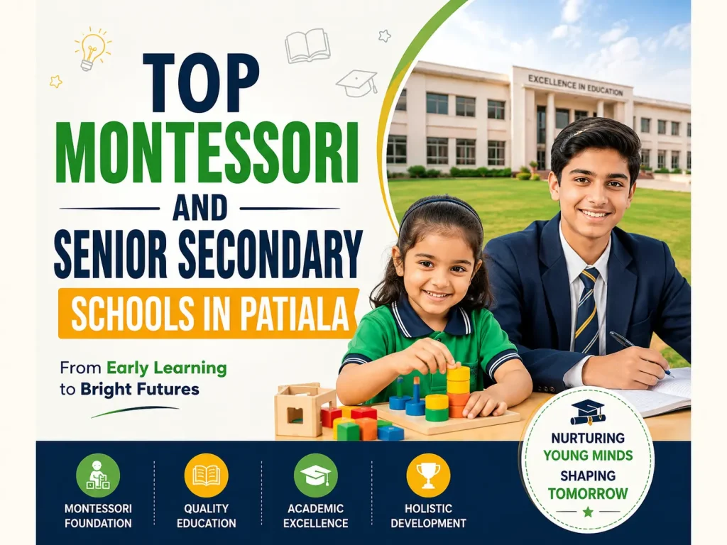 Top Montessori and Senior Secondary Schools in Patiala