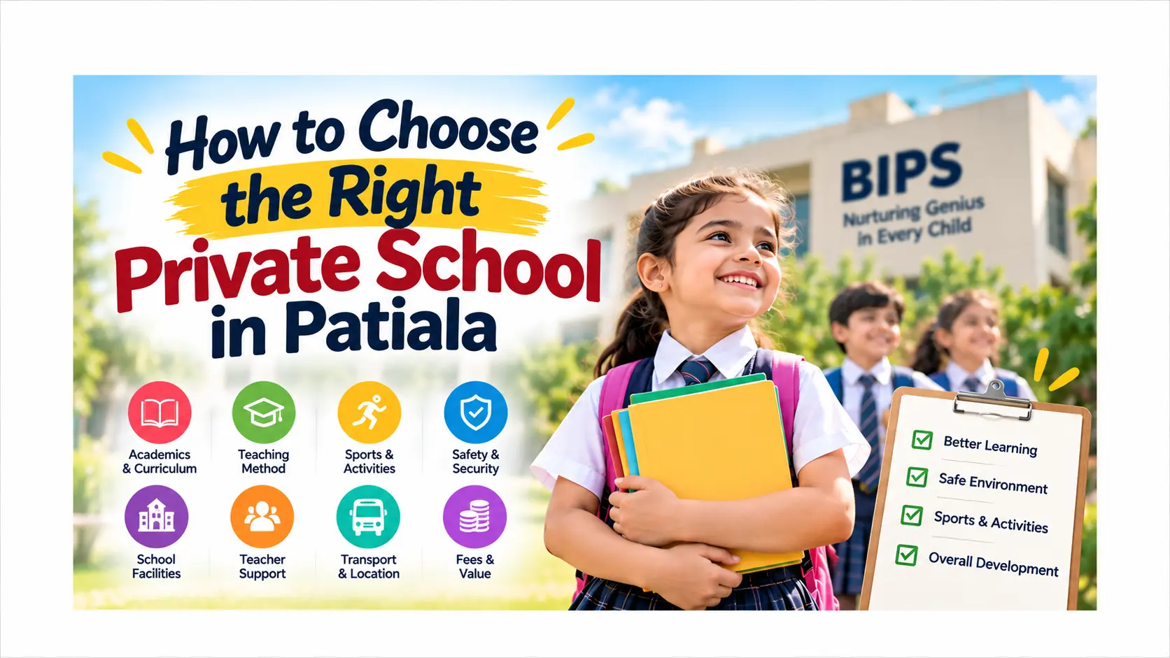 Choosing the Right Private School in Patiala